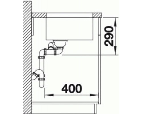 Кухонная Мойка Blanco Andano 500/180-U (522989)