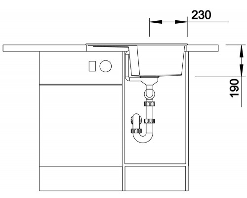 Кухонная Мойка Blanco Zia 40 S - белый (516922)