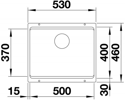 Кухонная Мойка Blanco Etagon 500-U серый беж (522234)