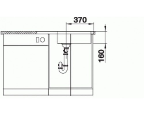 Кухонная Мойка Blanco Lantos XL 6S-IF (523140)