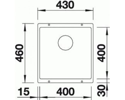 Кухонная Мойка Blanco Rotan 400-U черный (526097)