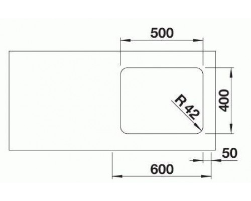 Кухонная Мойка Blanco Solis 500-U (526122)