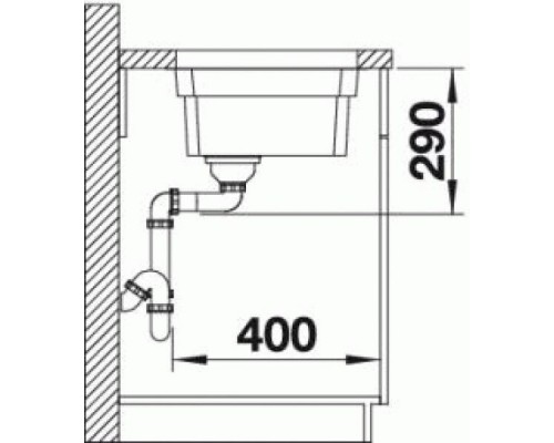 Кухонная Мойка Blanco Etagon 500-U мягкий белый (527075)