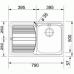 Кухонная Мойка Franke LLX 611 3,5" прав короб вент (101.0085.773)
