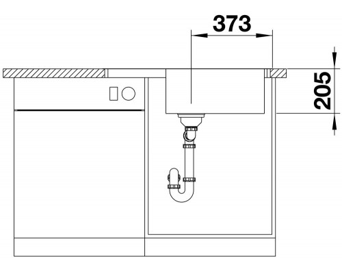 Кухонная Мойка Blanco Lemis XL 6S-IF Compact (525111)