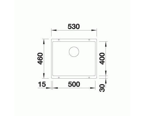 Кухонная Мойка Blanco Rotan 500-U черный (526098)