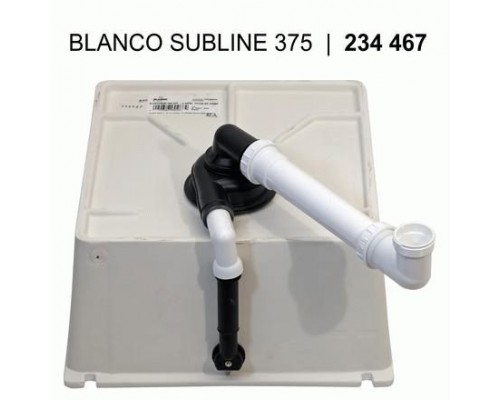 Кухонная Мойка Blanco Subline 375-U керамика глянцевый белый (523726)