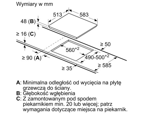 Электрическая варочная поверхность Bosch PKE 645 BB2E