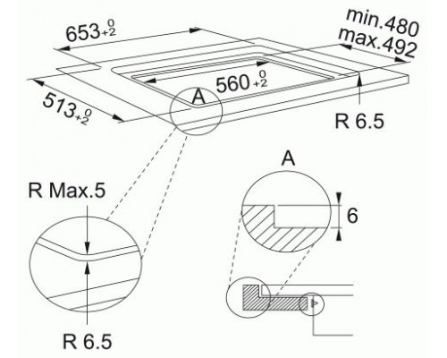 Встраиваемая Индукционная Варочная панель Franke FSM 653 I D BK