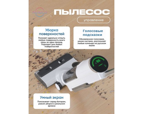 Вертикальный Моющий Пылесос NURICO D 12  3 в 1