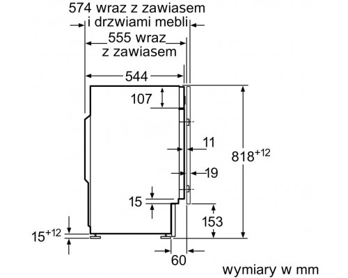 Встраиваемая стиральная машина Bosch WIW 28542 EU